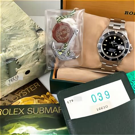 scatola rolex 68002 a che modello appartiene|vendesi scatola rolex 68.00.2 date submariner 16610 acciaio libretti.